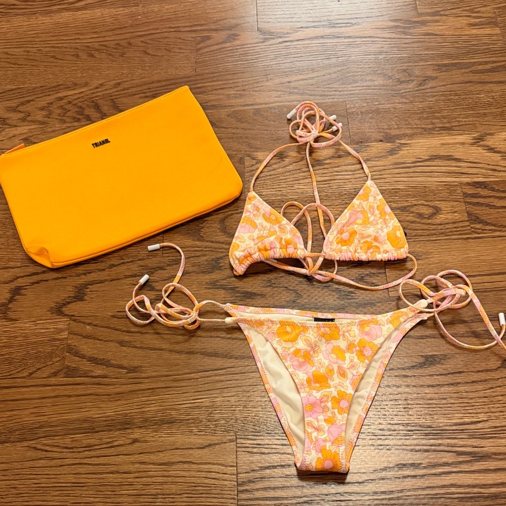 Triangl Floral Bikini Set
